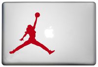 Basketball Sports Player MacBook Air Pro Decorations Sticker Decal is a Ladies Basketball Sports Player Decor Vinyl Decal. Laptop Sizes 11, 12, 13 and 15 inch. Many Colors-RED