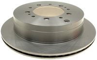 ACDelco 18A2572A Advantage Non-Coated Rear Disc Brake Rotor