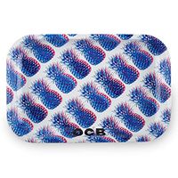 OCB Metal Rolling Tray - Pineapple Series - (Medium)