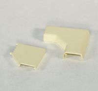 Wiremold 411-WH NM Flat 90 D. Elbow 400 White