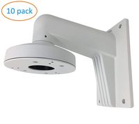 Wall Mount Bracket for Hikvision Turret Camera DS-2CD2342WD-I WMS WML PC130T DS-1273ZJ-130-TRL 10 Pack (10 Pack)