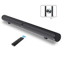 Sound Bar for TV, Fityou 50W 39.4inch Bluetooth 4.2 Speakers, Surround Soundbar 2.0 Channel Wired and Wireless Home Theater, Support HDMI Arc, Optical, RCA, 3.5mm Aux, USB and Subwoofer Input