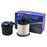 FD-4615 5 Micron Fuel Water Separator Filter for HD Ford Truck/Pickup 2011-2016 F-250, F-350, F-450, F-550 Super Duty 6.7L V8 Diesel Engines Powerstroke 6.7 BC3Z9N184B (Fuel filter)