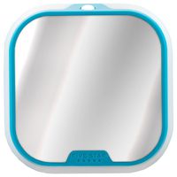 Five Star Locker Accessories, Locker Mirror and Locker Light, 4-1/2" x 4-1/2", Teal (73595)