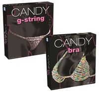 Candy Bra and Candy G-String - Rainbow