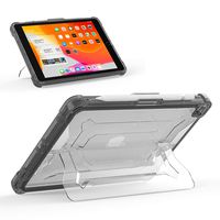 Youtec iPad 10.2 Case 7th Generation 2019, iPad 10.2 Protective Clear Back Cover Heavy Duty Rugged Impact Resistant Armor Slim Smart Hard Cover Trifold Stand with Pen Holder for iPad 10.2 inch 2019