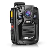 Body Worn Camera with Audio, BOBLOV 1926P Police Body Cameras for Law Enforcement, Security Guard, Waterproof Body Mounted Cam DVR Video IR with Night Vision, 170° Wide Angle (Built in 64GB, GPS)