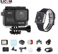 SJCAM SJ8 PRO Kit{SJ8 PRO Camera with Accessories, SJCAM Remote Watch}4k/60fps Sports Cam with Ambarella H22 Sensor,EIS,170°Wide-angle 2.33" Touchscreen,1200mAH Battery for Underwater,Outdoor Activity
