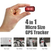 kingneed T630 4 in 1 Micro Size GPS GSM Tracker GPS Locator Online Real-time Tracking Device for Car/Bike/Kid Elder/Pet