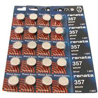 #357 Renata Watch Batteries 20Pcs