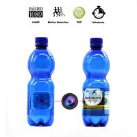 WEKE Hidden Spy Camera, 1080P HD Blue Bottle Portable Camera with Motion Detection