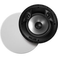 Polk Audio 80F/X-RT in-Ceiling 2-Way Round Surround Speakers White, Pair (Renewed)