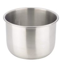 GJS Gourmet Replacement Inner Cooking Pot Compatible with Power Pressure Cooker XL 10 Quart Model PPC790 (or #PPC790), PPC773 (or #PPC773), and WAL4 (Stainless Steel, 10 Quart)