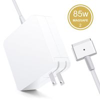 Halcent MacBook Pro Charger,85W Magsafe 2 Charger with T-Tip,85W Magsafe Adapter for MacBook Pro 15 Inch (Mid 2012 Later Model)