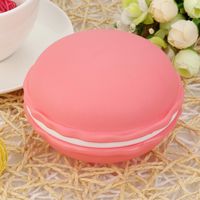 Leegor Macaroon Organizer mini Storage Box Earphone SD Card Case Carrying Pouch innovative design (red)