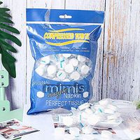 New 100 PCS Mini Compressed Towel, Portable Expandable Towel for Home Bathroom, Travel Camping, Beauty Salon, Outdoor Sports and More