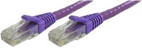 Lynn Electronics OLG10APUV-025 Optilink CAT5E 25-Feet Patch Cord, Purple, 2-Pack