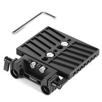 SMALLRIG Base Plate Riser Plate for RED Raven/Scarlet-W/Epic-W/Weapon with Rod Clamp - 1756