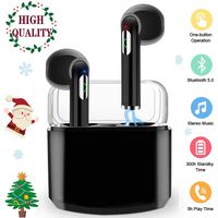 Wireless Earbuds,Bluetooth Headphones TWS Stereo Wireless Earbuds with Charging Case Mini Bluetooth Earbuds with Microphone Sports in Ear Wireless Earphones Bluetooth Headset for Work/Running/Travel