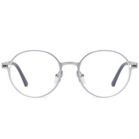 DUCO Blue Light Blocking Computer Glasses, Anti UV Eye Strain Reading Video Eyewear Glasses with Clear Lens W010 (Silver)