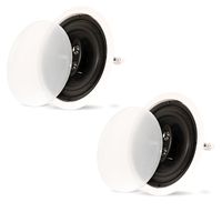 Theater Solutions CS83C in Ceiling 3-Way 8" Speakers Surround Sound Home Theater Pair