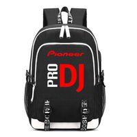 PRO PIONEER DJ Backpack Laptop Bag College Bag Travel BackPack with USB Charging Port