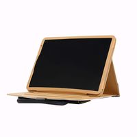 iPad Pro 11 Flip Case, TechCode Portable Handbag Style Slim Fit PU Leather Cute Lovely Bowknot Smart Stand Flip Protective Cover with Handle Pocket Auto Sleep/Wake Function for iPad Pro 11 2018,Black