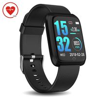 DoSmarter Fitness Tracker with Heart Rate Monitor, Waterproof Pedometer Running Watch with Step Counter, Sleep Monitor, Calorie Counter Compatible with iOS & Android Phone