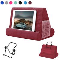 Tablet Soft Pillow Stand for iPads Multi-Angle Lap Stand Mobile Phone Holder for iPad, eReaders, Smartphones, Books, Magazines Yoruii