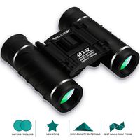 FELICON 40x22 Binoculars HD Waterproof Portable Compact Lightweight with Low Light Night Vision, Optics Zoom Lens FMC BaK4 Binoculars for Adults for Birdwatching Hunting Outdoor Travel