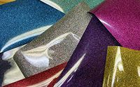 GRAB BAG of GLITTER HTV! 6 Random Pieces Perfect for Shirts HEAT TRANSFER VINYL GRAB BAG