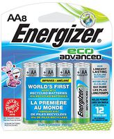 Energizer EcoAdvanced AA-8 EMOD Batteries