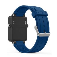 Band for Garmin Vivoactive, Soft Silicone Wristband Replacement Watch Band for Garmin Vivoactive Sports GPS Smart Watch (Blue)