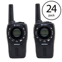 Cobra CXT235 MicroTalk 20 Mile FRS/GMRS 22 Channel 2 Way Walkie Talkie (24 Pack)