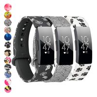 Tkasing Compatible with Fitbit Inspire/Inspire HR/Ace 2 Band,Soft Silicone Strap Replacement Wristband Replacement for Fitbit Inspire HR