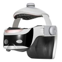 Shenghua1979-HO Head Massager Electric Head Massager Multifunctional Massage Helmet with Soothing Music and Air Pressure to Relax and Relieve The Headache (Color : Photo Color, Size : Free Size)