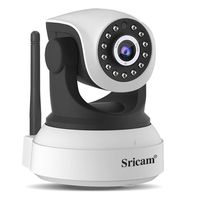 Sricam SP017 Security Camera 1080p HD Pan/Tilt/Zoom Wireless IP Camera with Two Way Audio, Motion Detection, Night Verison, MicroSD Recording