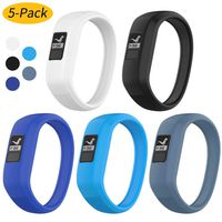 Watbro Bands Compatible with Garmin Vivofit JR/Vivofit JR2/ Vivofit 3, Soft Silicone Adjustable Stretchy Replacement Watch Bands with Buckle, for Vivofit jr/jr 2/3, for Kids Boys Girls Small Large