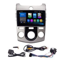 KUNFINE Quad Core Android 8.0 Car DVD GPS Navigation Autoradio Car Stereo Multimedia Player Car Radio for KIA Forte 2009 2010 2011 2012 2013 2014 2017 MT Headunit Supports Steering Wheel Control