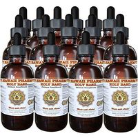 Holy Basil Liquid Extract, Organic Holy Basil (Ocimum tenuiflorum) Tincture Supplement 15x4 oz