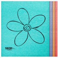 Skoy Cloth - 4 Pack - Eco-Friendly Swedish Dishcloth - Assorted Colors