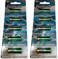 Eunicell 10 x 4LR44 4G13 L1325 A544 476A 6v Alkaline Batteries