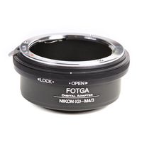 FocusFoto FOTGA Adapter Ring for Nikon F/AI/AF-S/G Mount Lens to Olympus Pen and Panasonic Lumix Micro Four Thirds (MFT, M4/3) Mount Mirrorless Camera Body