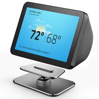 ezbnb Echo Show 8 Stand - Metal Adjustable Stand for Echo Show 8 - Aluminum Tilt + 360 Degree Swivel Holder for Echo Show 8