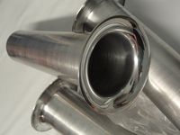 3 Case Pack Kit Solid Virgin Aluminum Subwoofer Speaker Ports with Gorilla Glue