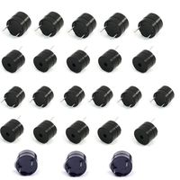 tatoko 5V Active Buzzer Electronic Alarm Magnetic Long Continuous Beep for Arduino 24PCS