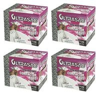Ultrasac Compactor Bags (40 Count) ULT. with Antimicrobial Odor Control, 4 Pack