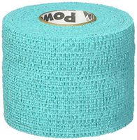 PowerFlex Self Adherent Tape, Latex, Athletic Tape, Teal, 2", 24 Rolls per Case