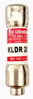 Littelfuse KLDR020.TXP Class CC Fuse, 600V, Time Delay, 20 Amp RoHS (Pack of 10)