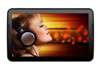 Azpen A1048 10.6" Quad Core Android Tablet 8GB HD IPS Display Bluetooth Extended Battery Dual Phone Jacks Dual Front HD Speakers